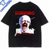 T-shirt Scorpions Forever Classic Maglietta da Banda Rock Unisex T-shirt in Poliestere Top Manica Corta Girocollo Idea Regalo Abbigliamento