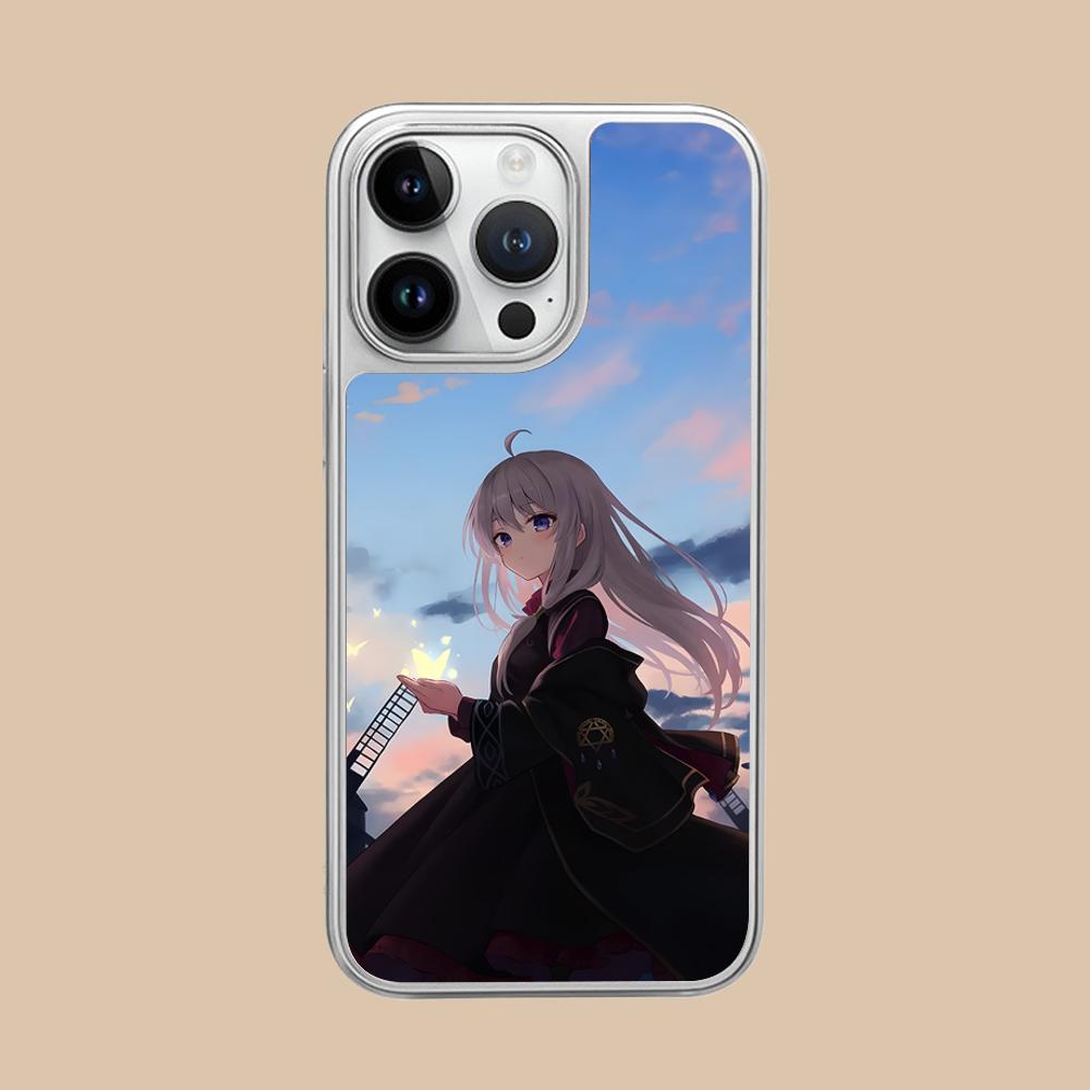 

Wandering Witch Elaina Silver Plating Mobile Phone Case for iPhone 17 16 15 14 13 12 11 Air Pro Max Plus Colorful Cover iPhone 11