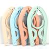 Folding Hangers Portable Outdoor Non-Slip Hanger Portable Travel Cloth Hanger Clothespin Towel Sock Storage Closet Organizer