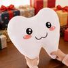 Lovely Tooth Plush Toy Cute White Teeth Doll Stuffed Soft Pillow Simulation 20-40Cm Funny Sofa Cushion Decor Gift Children Girll
