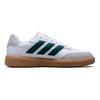 Adidas Courtblock Comfortable Durable Breathable Low-Top Tennis Shoes Men Sneakers White Green IF6505