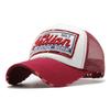 Outdoor Embroidery Camouflage Baseball Hat Sunscreen Men'S Net Hat A Military