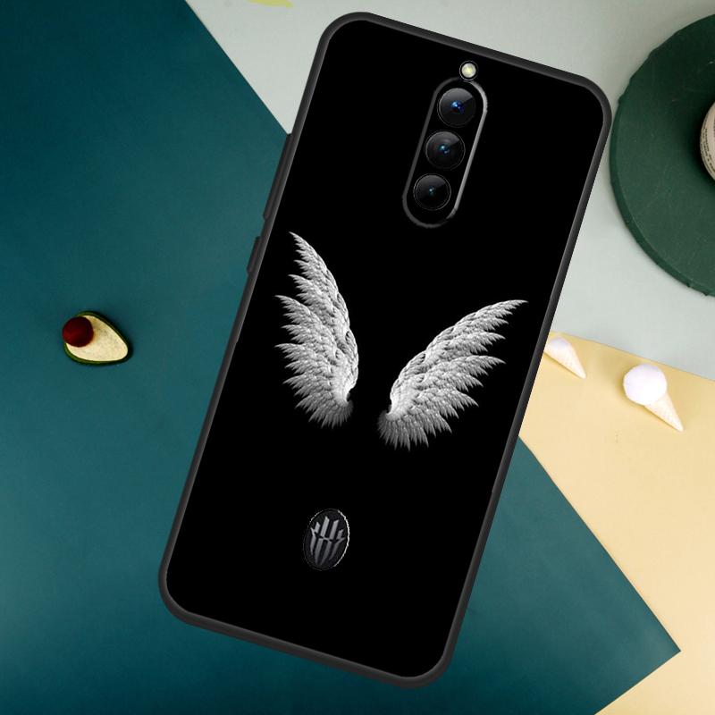

Fallen Angel Wings Art For ZTE Nubia Red Magic 10S 8 9 8S 9S Pro Plus 10 Air 6S 7S 7 Pro Red Magic 11 Pro Plus Case RedMagic 11 Pro Plus