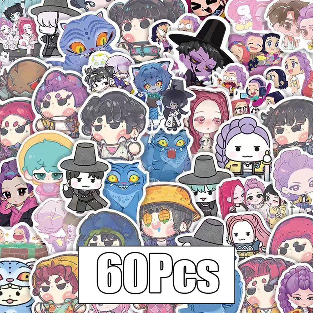 Stickers 60PCS ,Laptop Sticker Waterproof Vinyl Stickers Car Sticker Motorcycle Luggage Decal Patches Skateboard Sticker DIY Decals