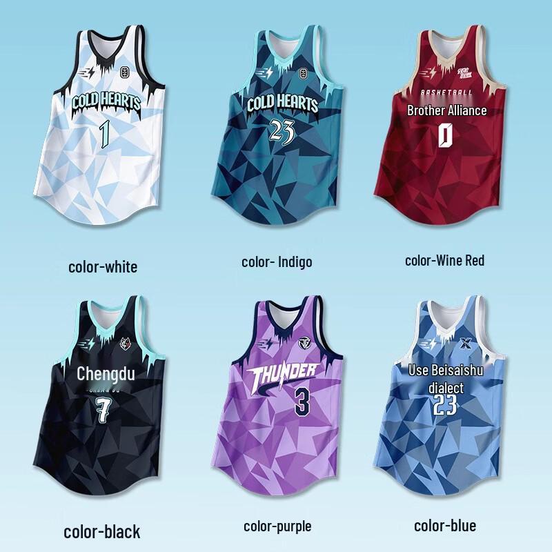 Men's Custom American Style Basketball Jersey Set