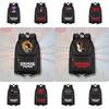 Stranger Things 4 Canvas Backpack With Large Capacity Fashionable And Durable Ideal For Students