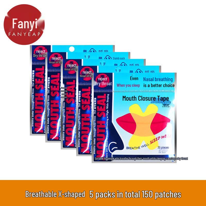 Free Shipping: 10-Year Mouth Taping Strips A1P60 - Breath Tape To Seal Lips and Prevent Mouth Breathing.
