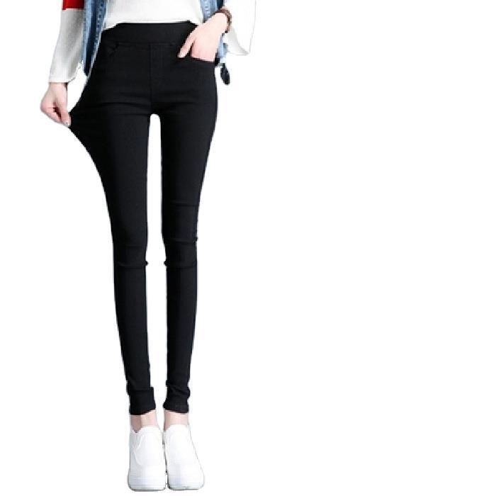 Damen Skinny Bleistifthose - Frühling/Herbst, 4 Taschen, vorne & hinten
