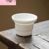 Handmade Mutton-fat Jade Tea Infuser Household Filter Tea Strainer Creative Tea Infusor Tea Brewing Chinese Tea Set Ornaments