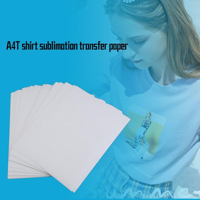 100 Pcs Sublimation Print Paper For Polyester Cotton T Shirt Iron On Transfer Paper Heat Printing Transfer Accessories Kop Billigt Fri Frakt Arliga Recensioner Med Bilder Joom