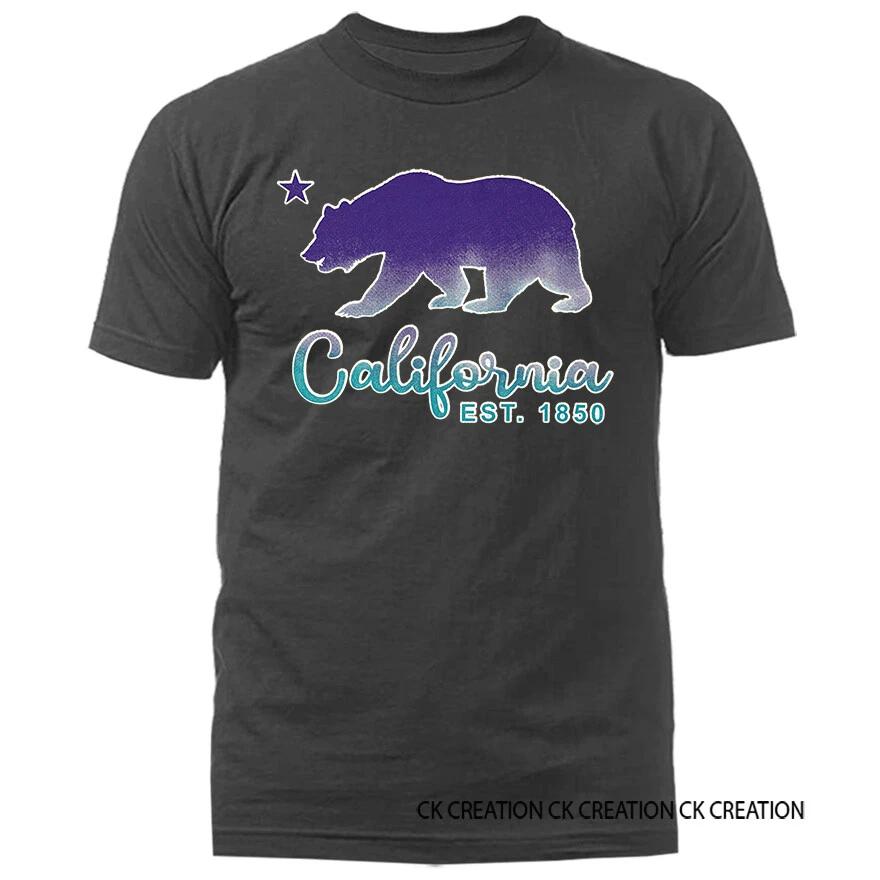 Golden State California Republic Cali Bear Cali Life Style Graphic T-shirt S