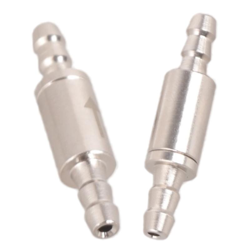 2PCS 360 Degree Rotatable Check Valves Set Low Noise For CO2 Systems Carbon Dioxide Diffuser Fish Tank Accessories