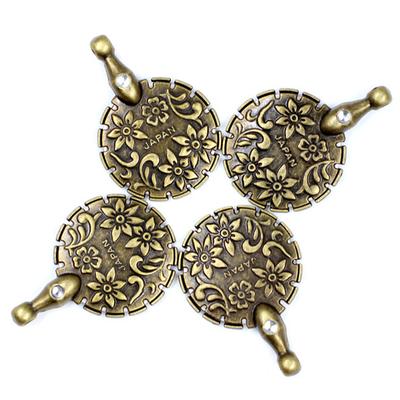 1 szt. Retro wisiorek złamany sznurek cięty plasterek obcinacz nici rozłącznik