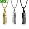 Pendant Necklace Can Open Perfume Bottle Pendant Fragrance Essential Oil Pendant Necklace Creative Men 'STrendy Pendant Necklace