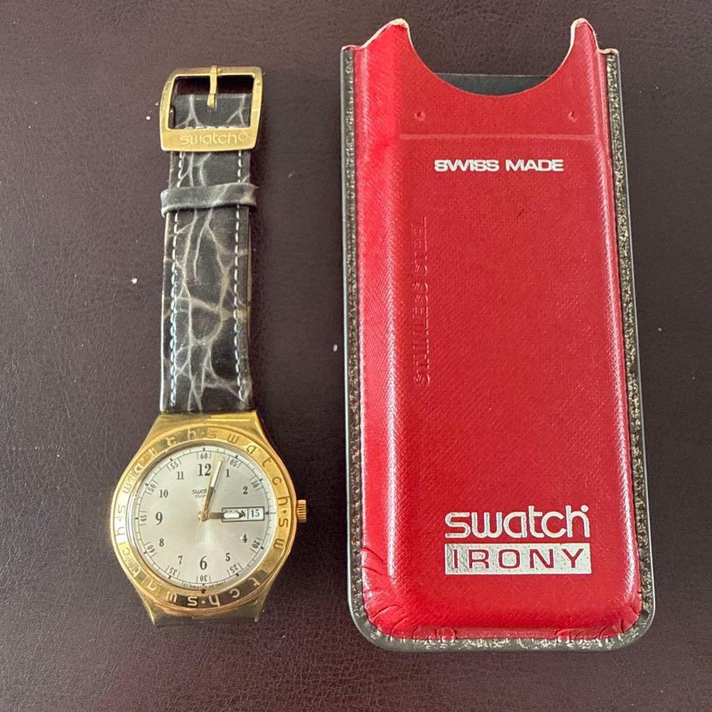 Used SWATCH IRONY Watch Irony SWATCH Vintage Rare!