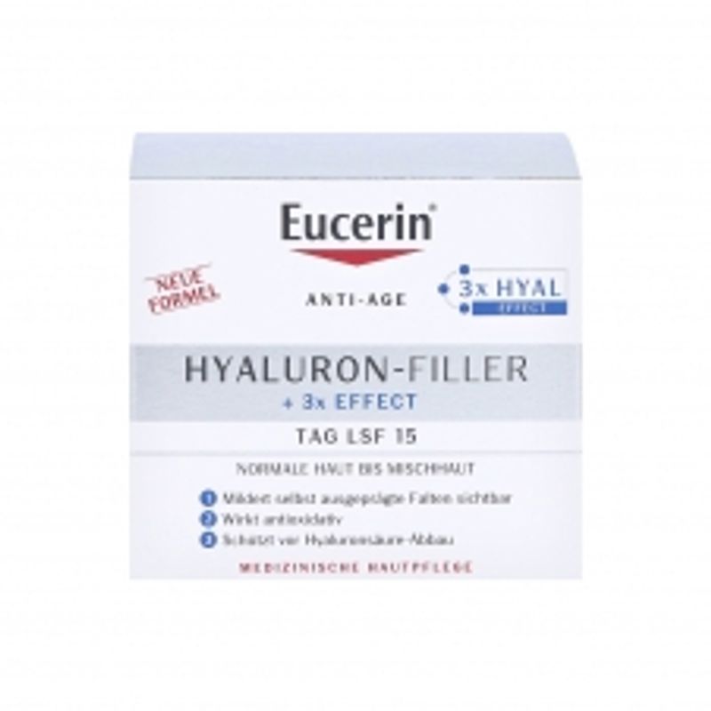 Eucerin Hyaluronic Filler Day Cream 50ml (Combination Skin)