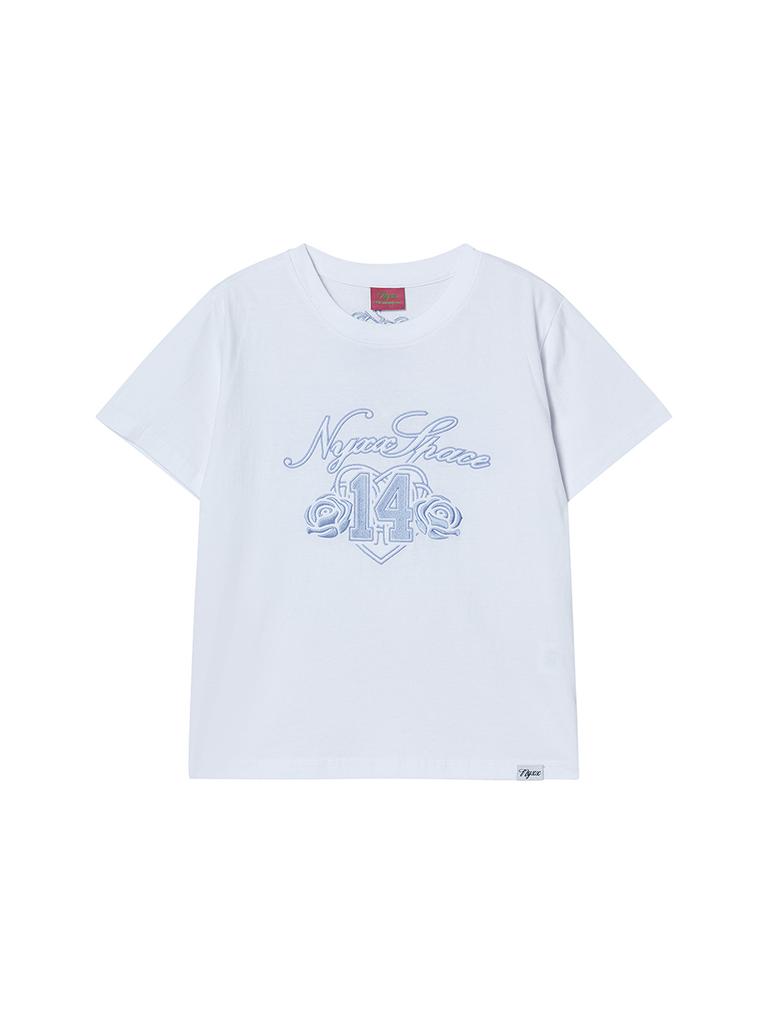 NYXX Blooming Heart Tee White