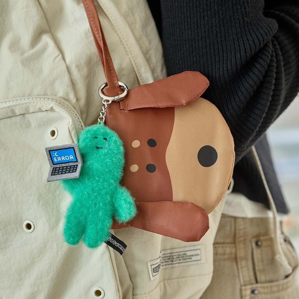 [[LINE FRIENDS] JOGUMAN Brachio Office Error Doll Keyring