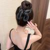 Sparkling Wheat Ear Shark Clip Large Size Rhinestone Hair Clip Fashion Hair Grip Clip  Party