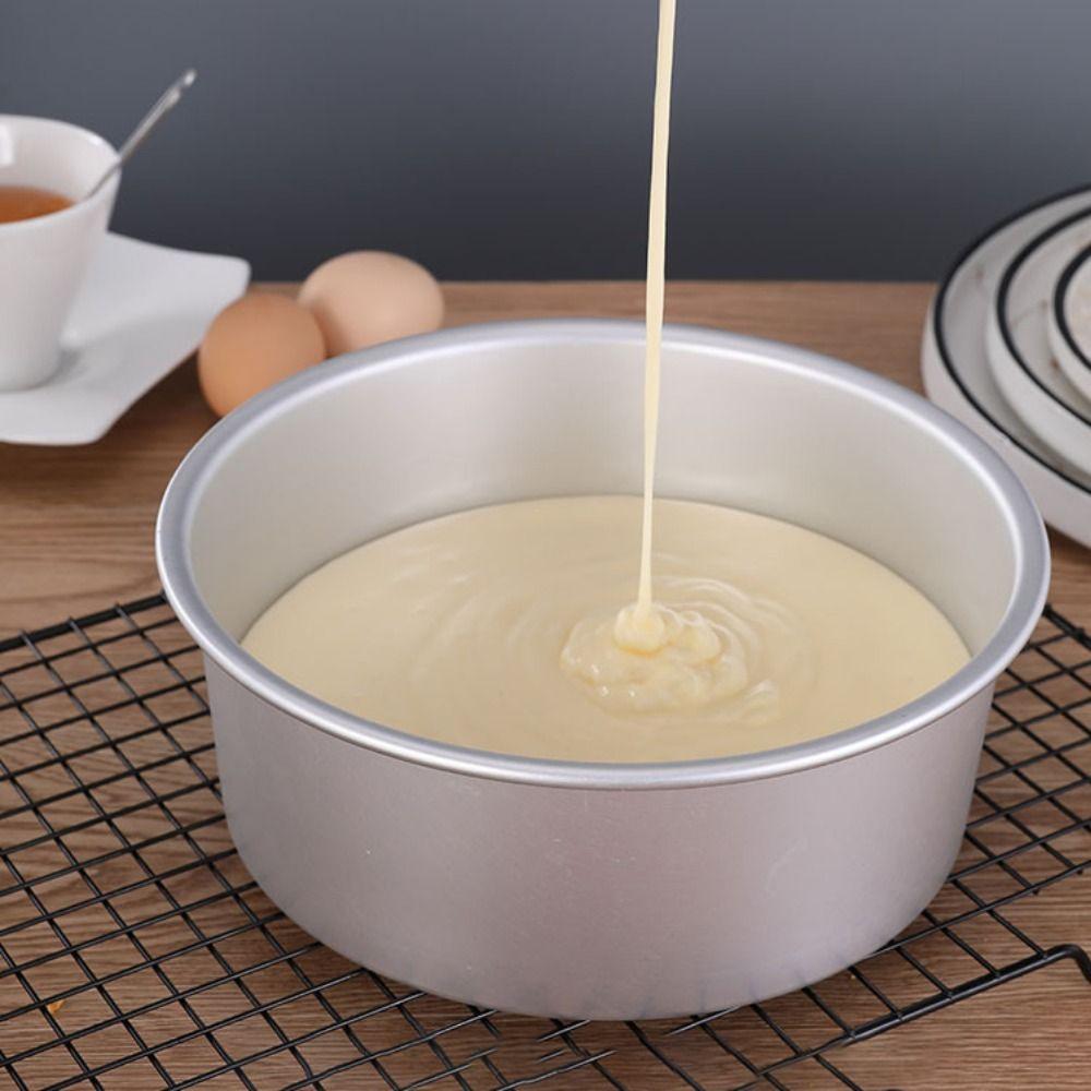 Bottom Removable Aluminum for Cheesecake Bread Pizza Baking Tray Cake Mold Fondant Mold Chiffon Pan