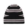 Men's And Women's Striped Knitted Hat, Big Head Circumference, Cold Hat, Men's Lazy Style