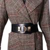 Leather Elastic Corset Hollow Waist Belt Korean Waist Strap Women Waistband Coat Dress Decorative