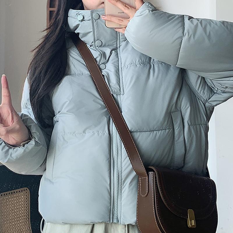 Winter New Style Loose Padded Jacket Thickened Short Fashion Small Padded Jacket Stand-up Collar Bread Jacket