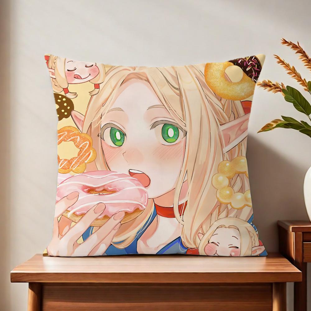 Ddeliciou Anime Ddungeons Cushion Cover For Pillow Printing Sofa Decoration Home Car Room Coffee Shop Office Nordic Simplicity
