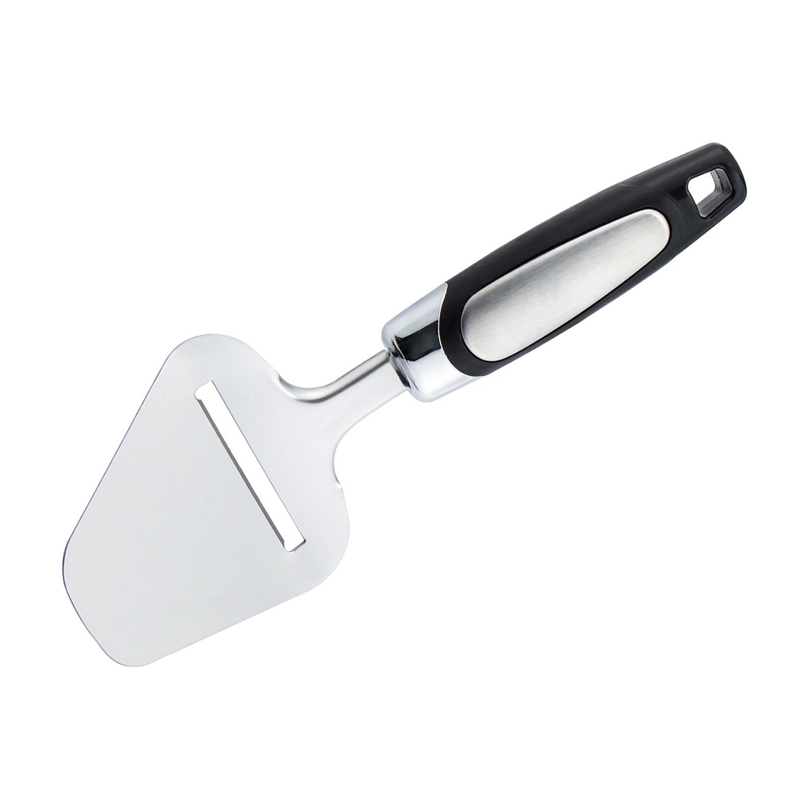 

Stainless Steel Cheese Slicer Shovel Cheese Grater Metal Butter Cutter Plane Server for Home Kitchens and Parties 1