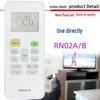 Compatible with Midea Air Conditioner Remote Control Models RN02A/B, RN02B, RN02C, RN02D, E, RG52A8/BGEF.