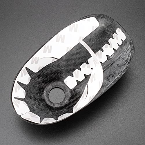 AIRSPEED Shark Fin Antenna Cover for Mini Cooper R55/R56, Waterproof Protective Layer, Carbon Fiber Look Car Decoration (Black)