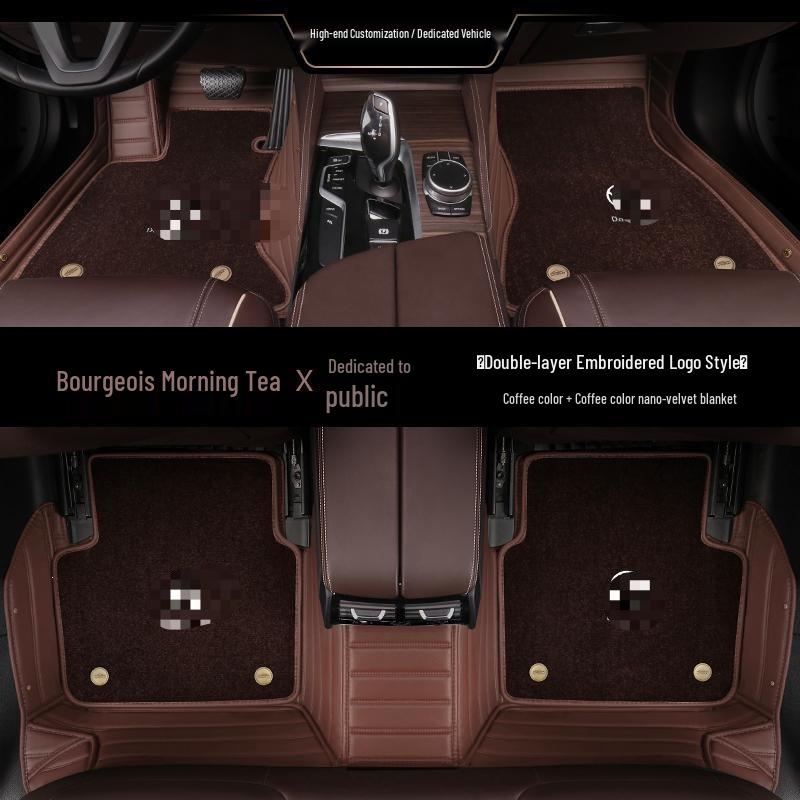 Volkswagen T-Cross Full Coverage Anti-Slip Car Mats, Easy Clean, Wear-Resistant Carpet Style