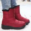 Cotton Shoes Women's Shoes Polyurethane Long Boots Warm High-top Women's Boots Piled Thickened Snow Boots Cold-proof Warm Boots