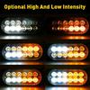 4X LED Strobe Bright Light Truck Car Beacon Foglights Hazard Flash Signal Lamps