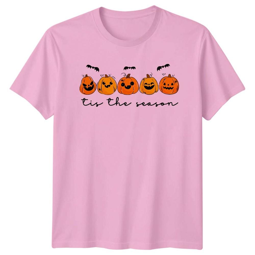 Tis The Season TShirt Cute Pumpkins Halloween Gift For Him And Her