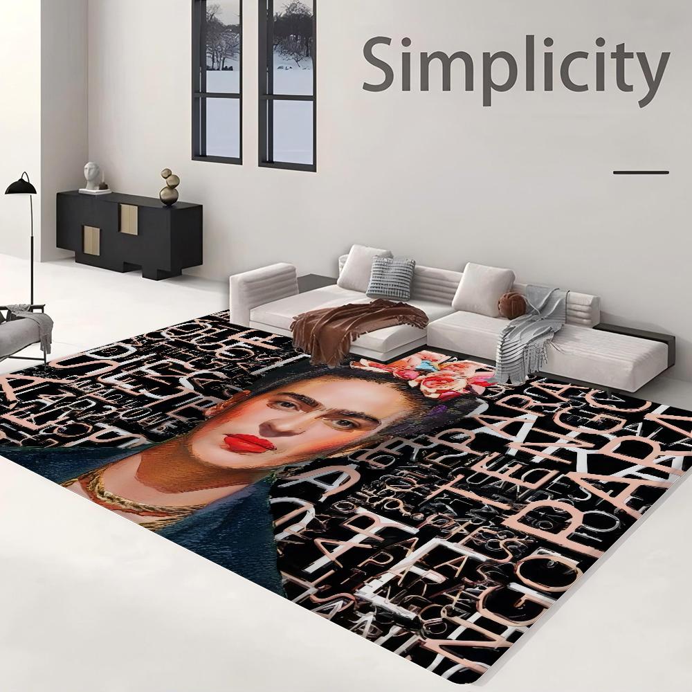 Mexican F-Fridas Floor Mat Rectangle Anti-slip Home Soft Badmat Front Door Indoor Outdoor Mat el Decor Mat