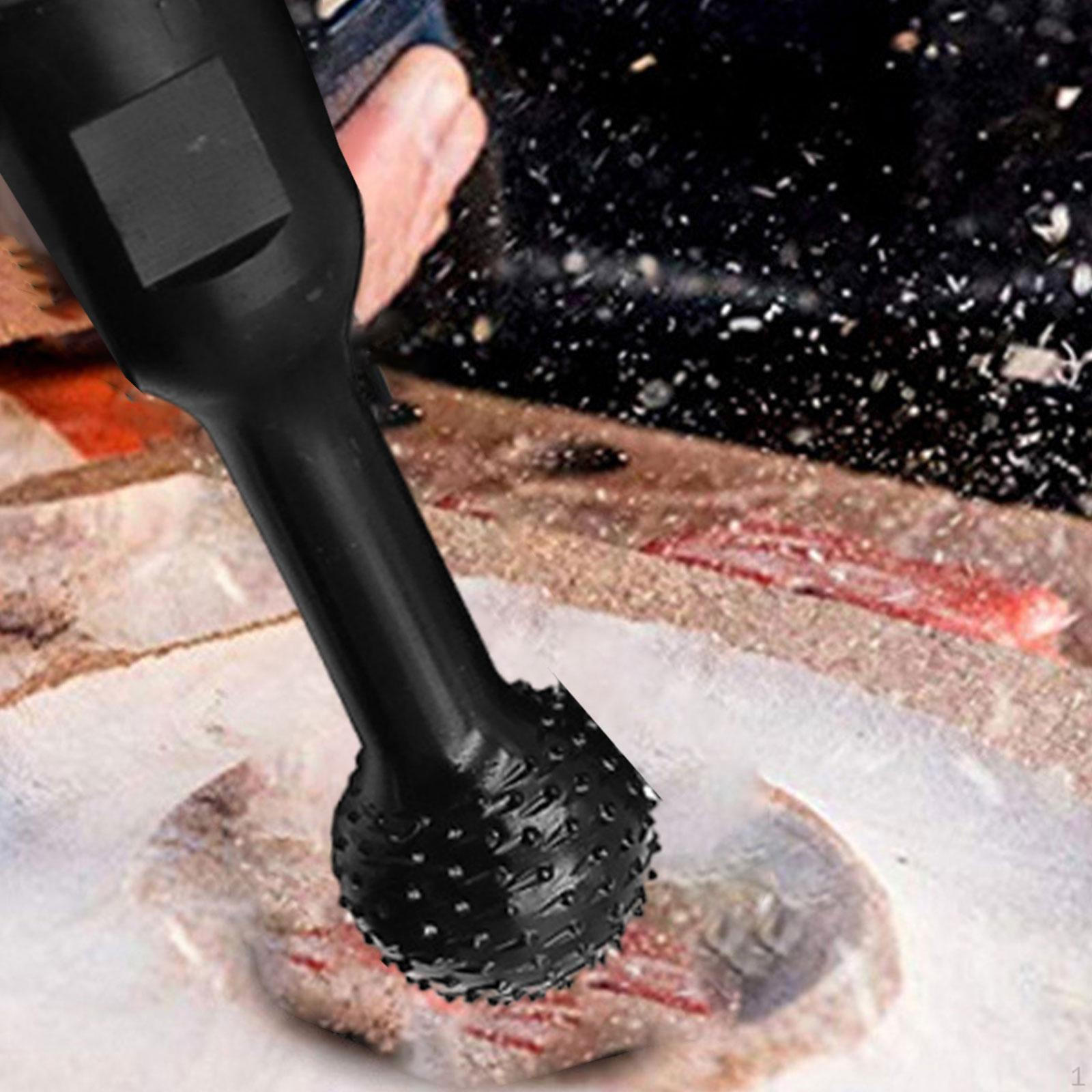 

3x Spherical Rotary Burr Steel Replacement Resistance Grind Ball Gouge Attachment for Drill Carving