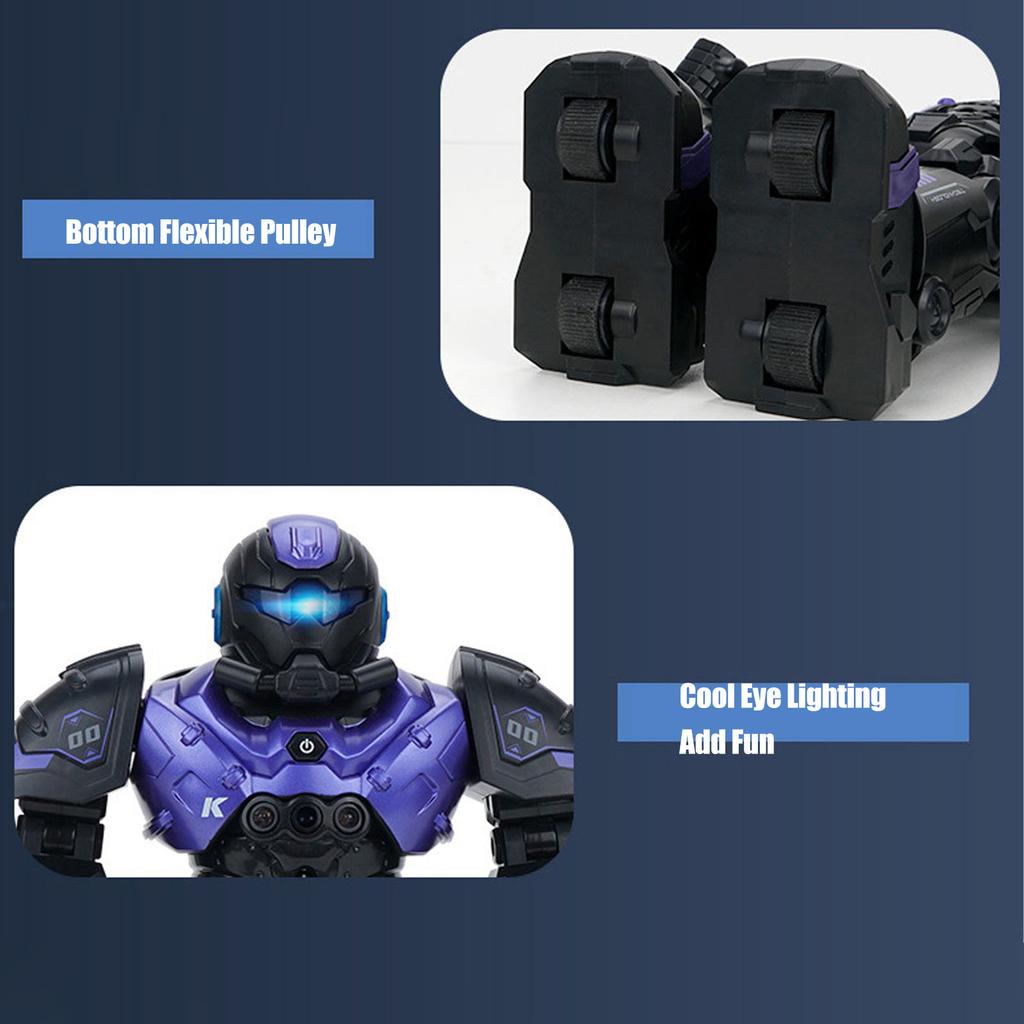 RC Robot Multifunctional Gesture Sensing Programmable Walk Slide Sing Dance Educational Remote Control Robot Toy