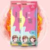 Cinderella Pink Girl Disposable Wormwood Warming Foot Insoles