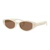 Versace Brand Logo Acetate Cat Eye Sunglasses Unisex Couple Style White 64170367 VE4512D554473-white 54