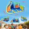 Inflatable Castle, 8-in-1, Blower, Water Park, Slide, Trampoline, Ball Pit, Multicolored