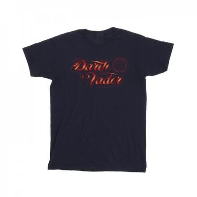 Mens Obi-Wan Kenobi Darth Vader Ribbon Font T-Shirt