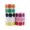 Easy To Paste Children's Odorless Non-toxic 500PCS Multicolor Label Sticker Mark Paper Roll