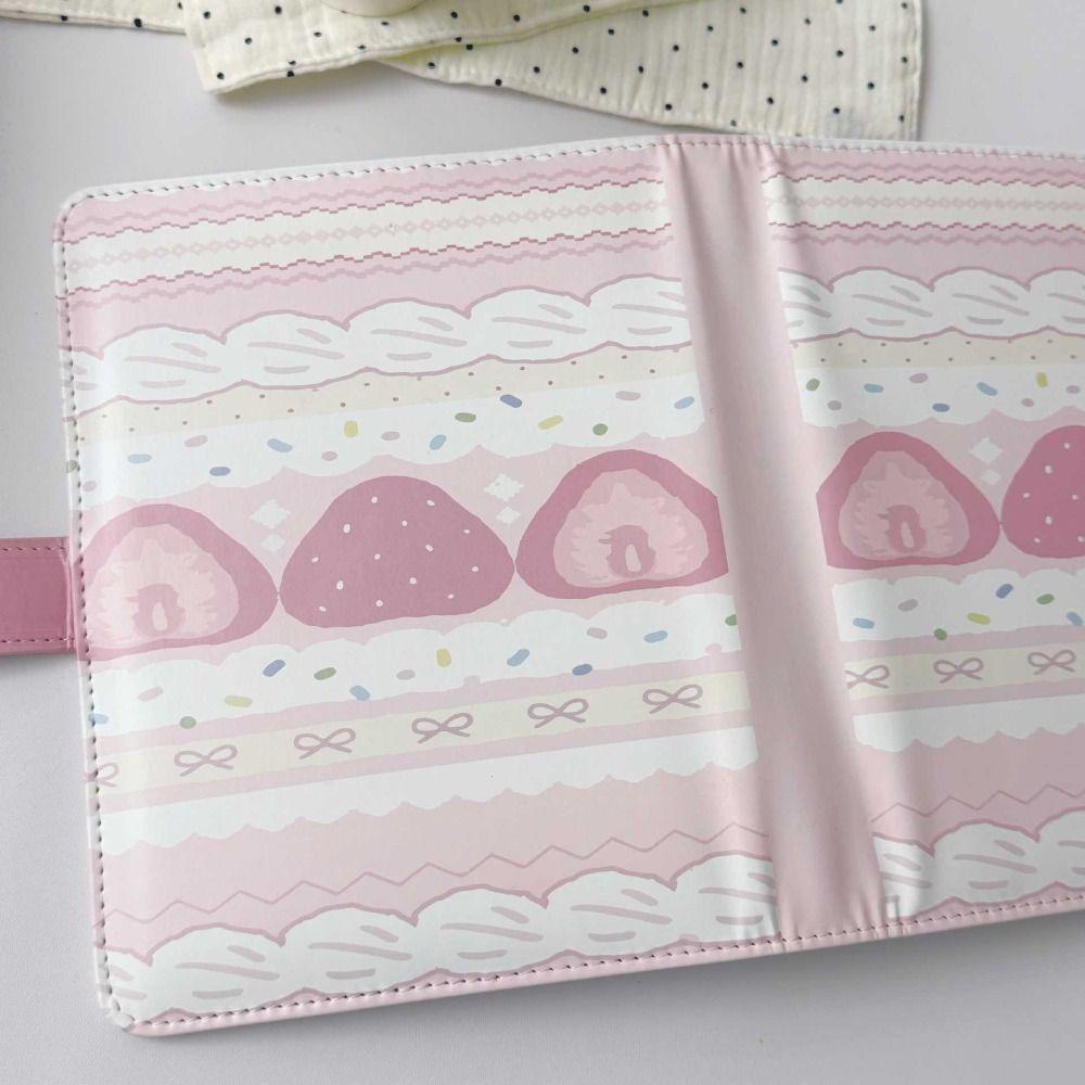 Cartoon A5 Photocard Holder PU Leather Loose-leaf Photo Album Large Capacity Fairland Pattern Photo Binder