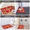 2026 New Year Welcome Spring Festival Gifts Floor Door Bath Mats Anti-Slip Outdoor Doormat Bedroom Balcony Entrance Carpet Rug