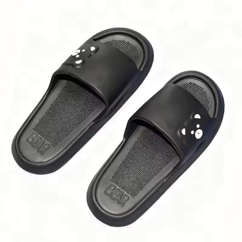 Summer Cartoon Bear Indoor Slippers for Women Lightweight Soft EVA Slides Woman Comfort Home Bathroom Non Slip Slippers