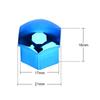 20 Pcs Car Wheel Nut Caps Protection Anti-Rust Auto Hub Car Tire Screw Caps Nut Bolt Covers Caps Exterior Decoration 17/19/21 mm
