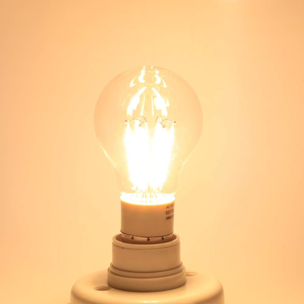 E27 12V 3W4W6W COB LED Filament Bulb 360 Degree Non-Dimmable Light New 360 Degree 12V 3W4W6W LED Bulb (6W)