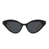 Gg0978  Cat-Eye Narrow Modern Retro Rope Decorative Sunglasses Trendy Street Photography Model Catwalk Sunglasses