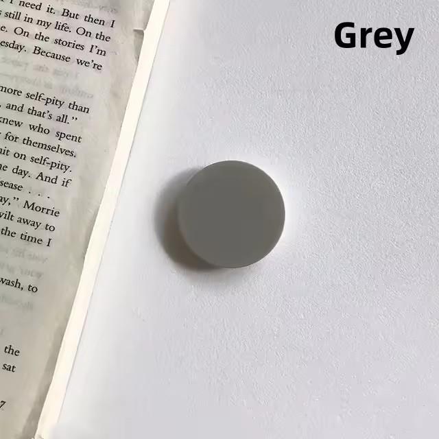 Finger Ring Holder Stand for iPhone 15 Samsung Support Telephone Mobilephones Grip Tok Folding Solid Color Pocket Socket Bracket